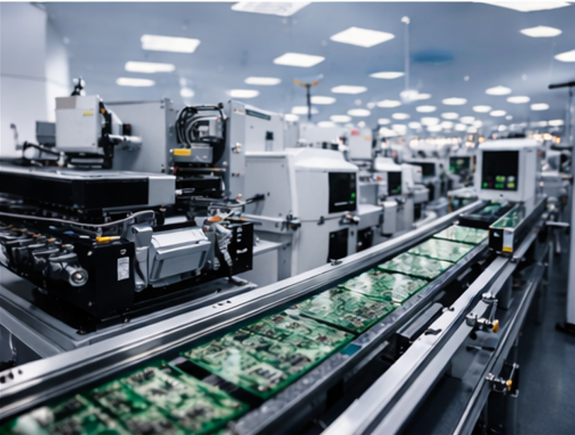 Printed circuit board manufacturing line
