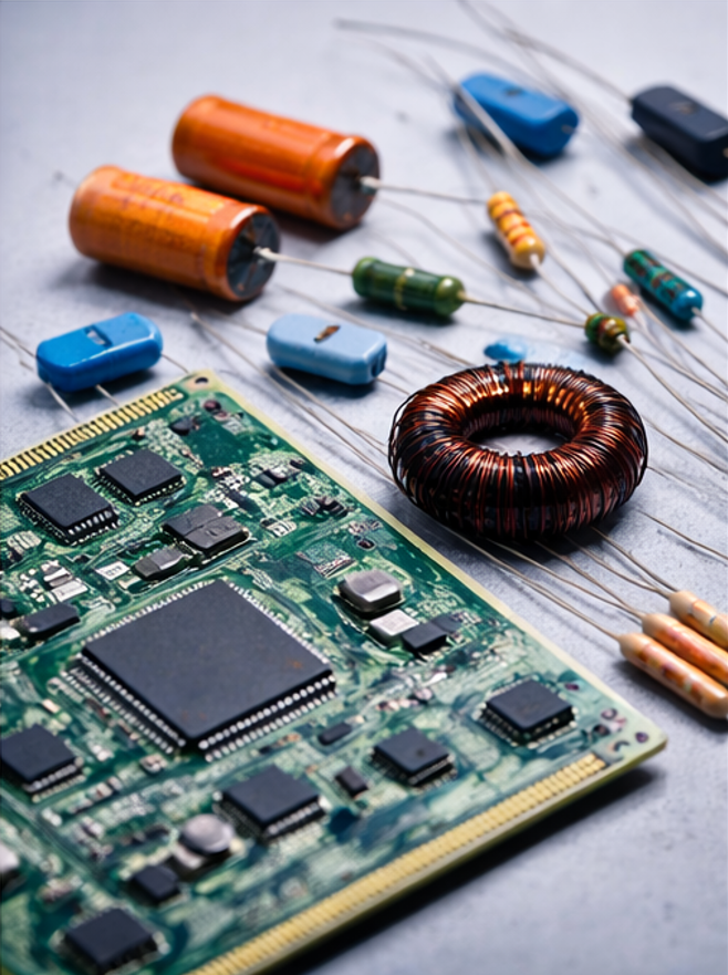 Passive electronic components assortment